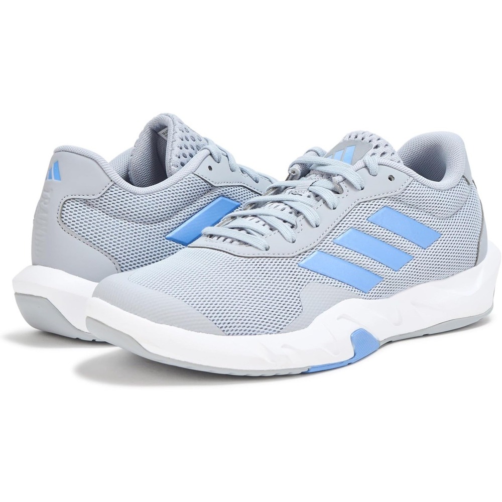 Adidas Women's Amplimove Running‎ Training Shoes Grey Blue JR9300 Size 9.5 NIB
